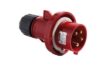 Espiga industrial roja 3H para contenedores refrigerados IP67 3P+T 380V