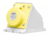 Toma Sobreponer Amarilla IP67 Cod: 24190