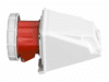 Toma Sobreponer Rojo 6H IP44 Cod: 23392
